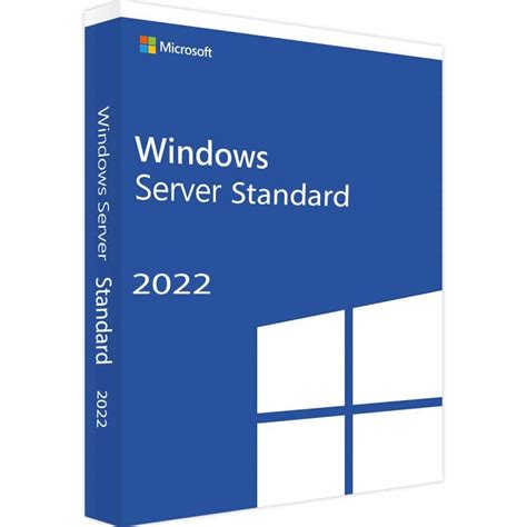 Microsoft Windows Server 2022 Standard 64-bit, 1pk, OEM,