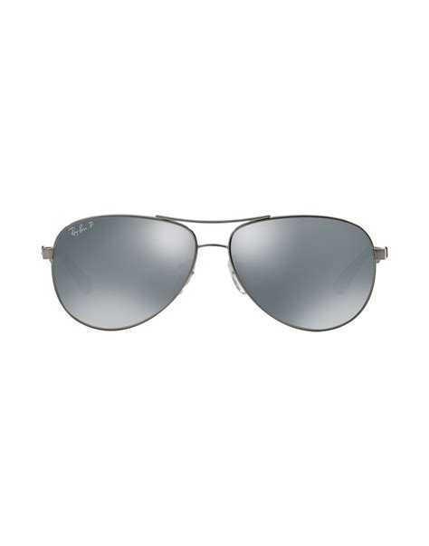 Ray-ban Sunglasses in Silver for Men | Lyst