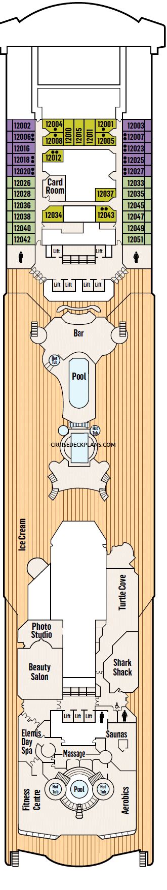 Pacific Explorer Deck Plans, Layouts, Pictures, Videos