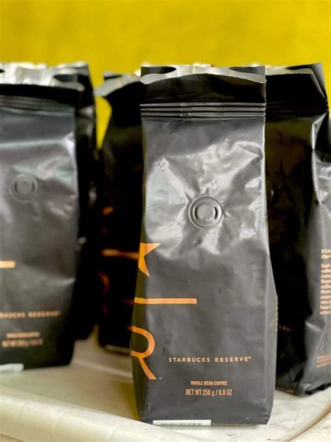 Starbucks reserve coffee beans, Food & Drinks, Packaged & Instant Food on Carousell