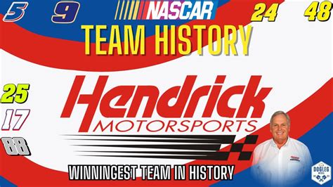 The History of Hendrick Motorsports - YouTube