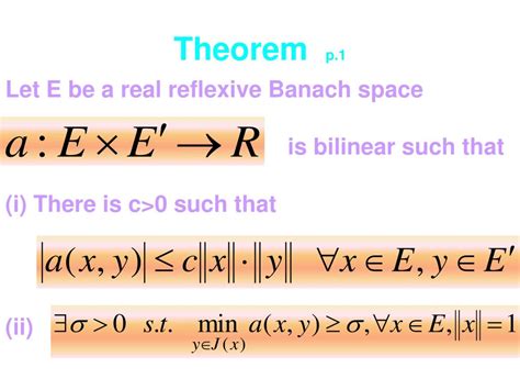 PPT - Applications of Hahn Banach Theorem PowerPoint Presentation, free download - ID:4238436