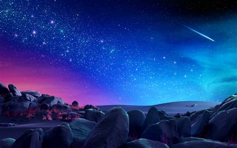 Night sky Wallpaper 4K, Colorful, Magic, Stars, Milky Way