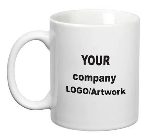 White Promotional Coffee Mugs, Size: H:3.6 Inch at Rs 85/piece in Mumbai