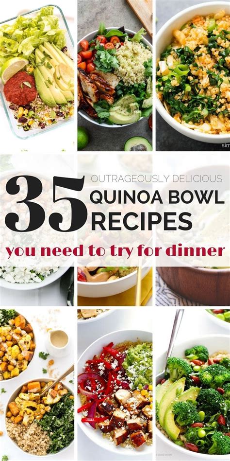 The 35 Best Quinoa Bowls (Easy Recipes!) - Simply Quinoa | Quinoa ...