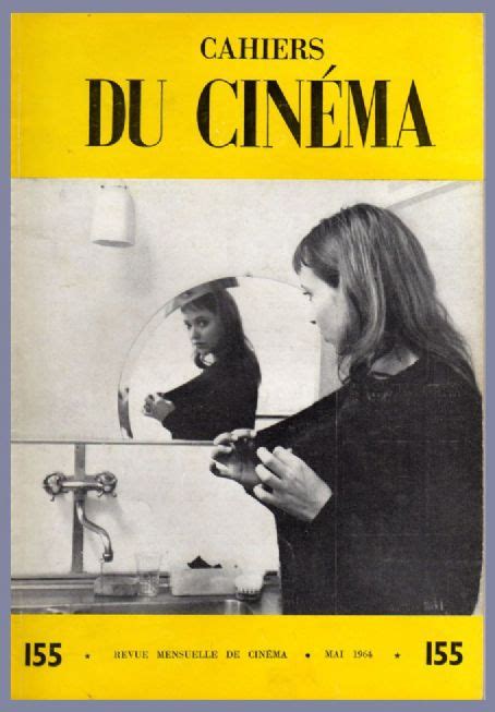 Anna Karina, Cahiers du Cinéma Magazine May 1964 Cover Photo - France