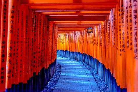 Red Torii gates in Fushimi Inari shrine, Kyoto Japan 2014 2653224 Stock ...