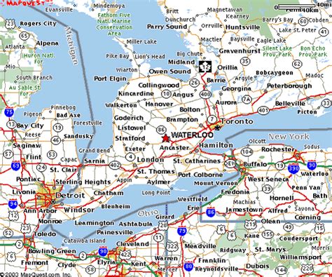 Reliable Index - Image - road map of southwestern ontario