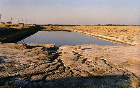 Dockyard at Lothal after the rains | Harappa