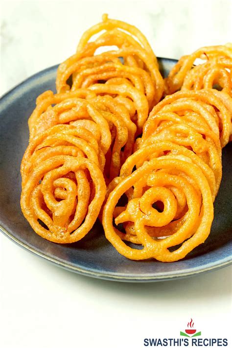 Jalebi recipe (Crispy & Juicy) - Swasthi's Recipes