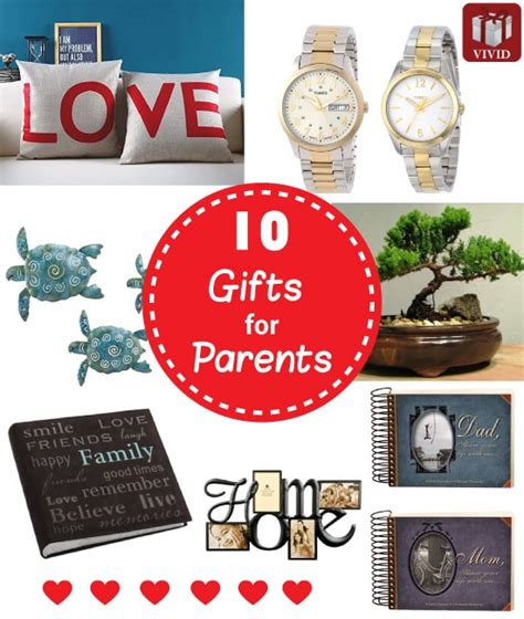 10 Best Gifts for Parents - Vivid's