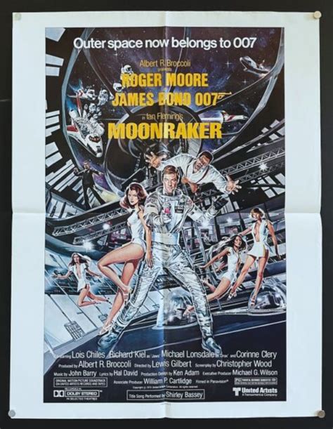 Moonraker (1979) – Original Studio Theatre Movie Poster - Hollywood ...