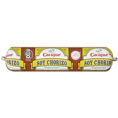 Cacique Vegetarian Soy Chorizo, 10 Oz. - Walmart.com - Walmart.com