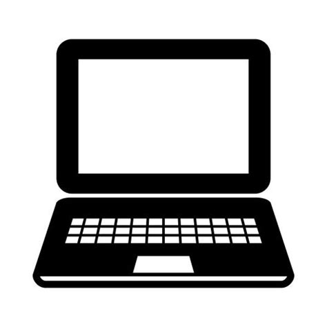 Laptop Computer Vector Icon 551713 Vector Art at Vecteezy