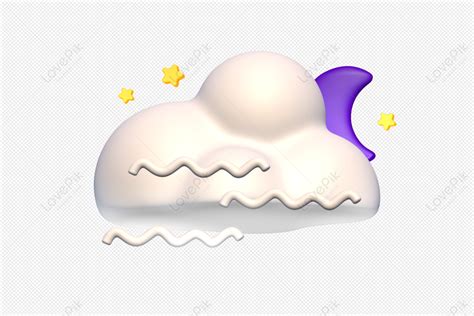 C4d Foggy Weather Icon Model PNG Transparent Background And Clipart ...