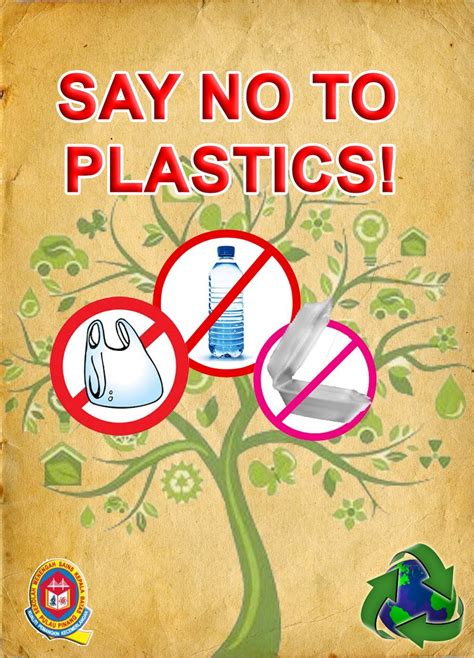 No plastic | Recycle poster, Plastic pollution, Save environment posters