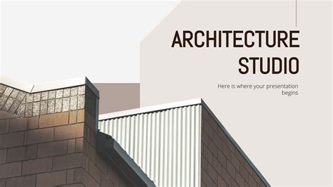 Free Architecture Google Slides and PowerPoint templates