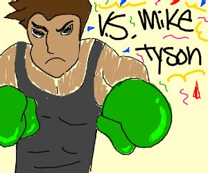 Mike Tyson vs Little Mac - Drawception