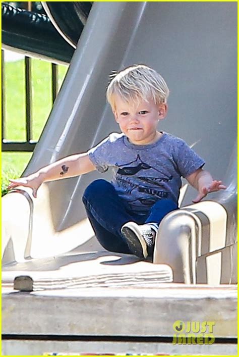 Hilary Duff: Mike Comrie Slides with Luca!: Photo 2970396 | Celebrity ...