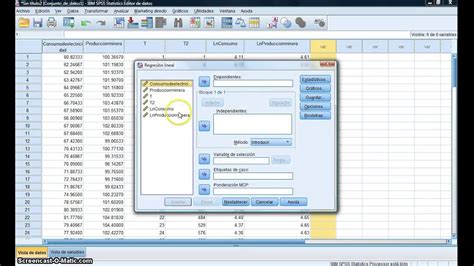 19 Estadístico Durbin Watson regresión lineal con SPSS - YouTube