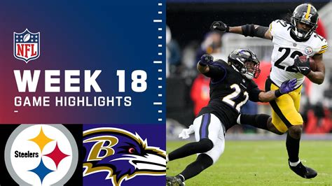 Steelers vs. Ravens Week 18 Highlights | NFL 2021 - YouTube