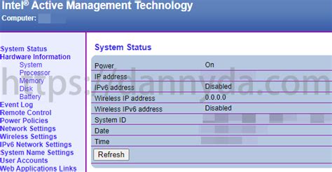 How to: Access/Use Intel Active Management Technology (AMT) without using any special software