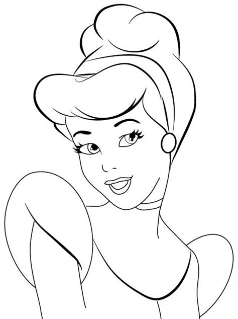 How to Draw Cinderella’s Face with Easy Step by Step Drawing Tutorial ...