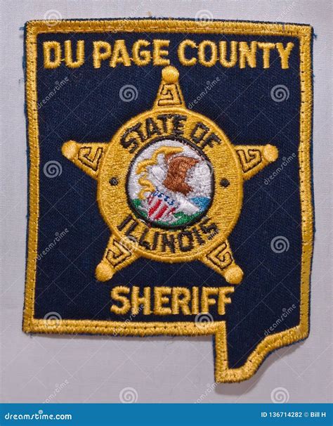 The Shoulder Patch of the DuPage County Sheriff Department in Illinois ...