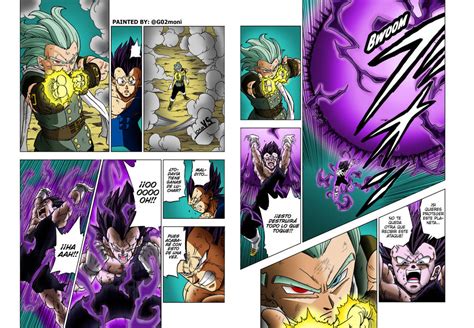 Granola vs Vegeta DBS manga 75 by MoniG02 by MoniG02 on DeviantArt