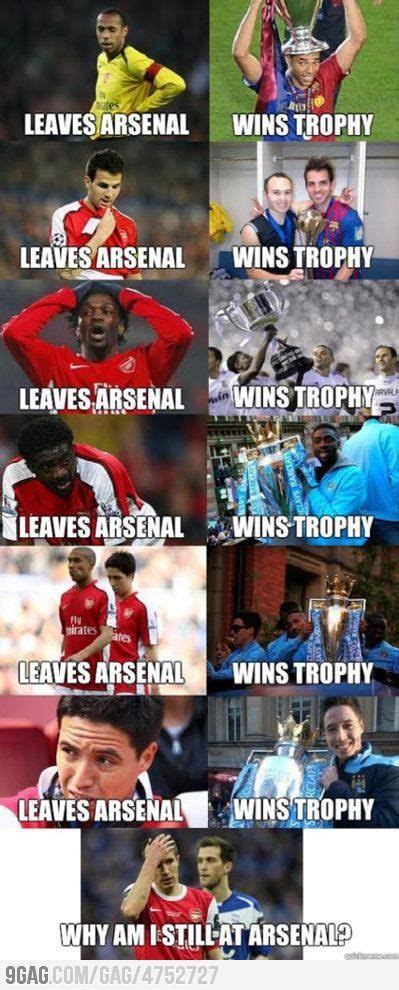 The story of Arsenal players | Funny soccer memes, Soccer jokes, Soccer funny