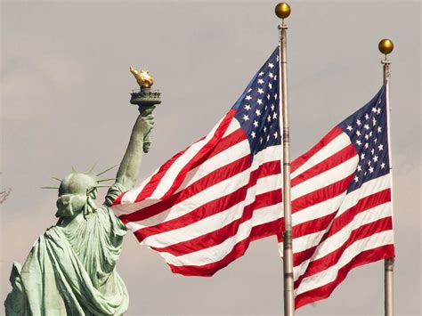 Here She Is: Statue Of Liberty Reopens On Independence Day : The Two-Way : NPR