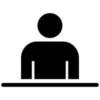 Receptionist Icon - Free PNG & SVG 25429 - Noun Project