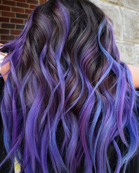 Light Purple and Blue Ombre - Insta @josh.does.hair : r/Hair