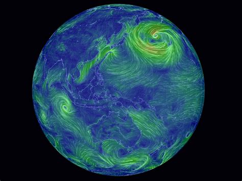 Interactive: watch the world’s winds swirl across the globe in real ...