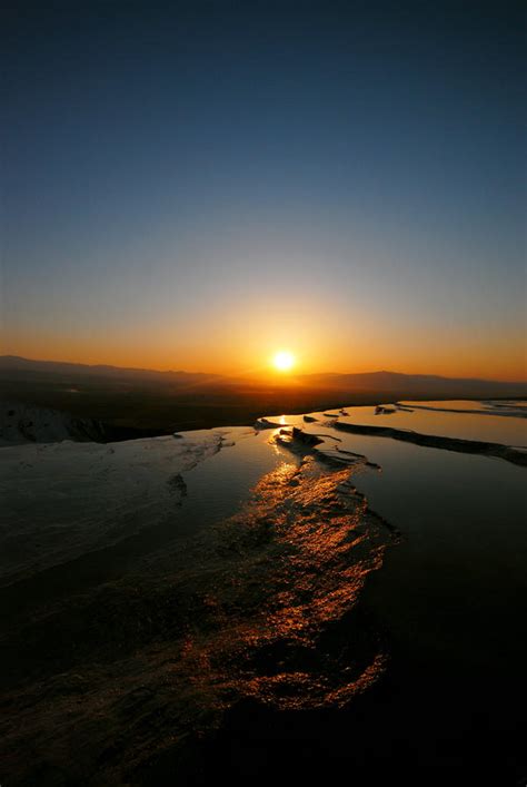 sunset at pamukkale III by chirkhef on DeviantArt