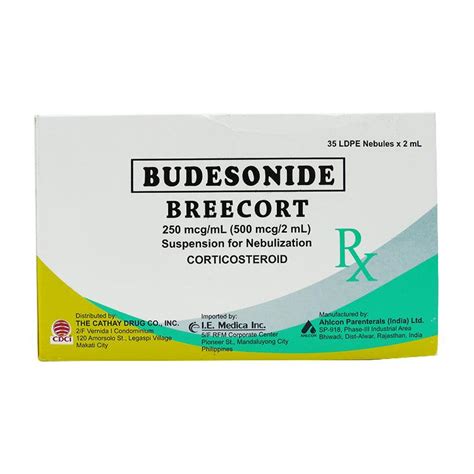 Buy Rx: Breecort 250 mcg / ml 2ml Nebules Online | Southstar Drug