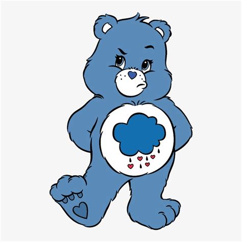 Care Bear Download Transparent Png Image - Grumpy Bear Care Bear Transparent PNG - 492x748 ...