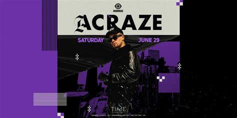 Acraze | Concerts Near Me | Live Music EDM Concerts 2024-June 29 | Time OC