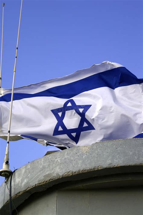 State flag of Israel. stock photo. Image of israel, freedom - 182310460