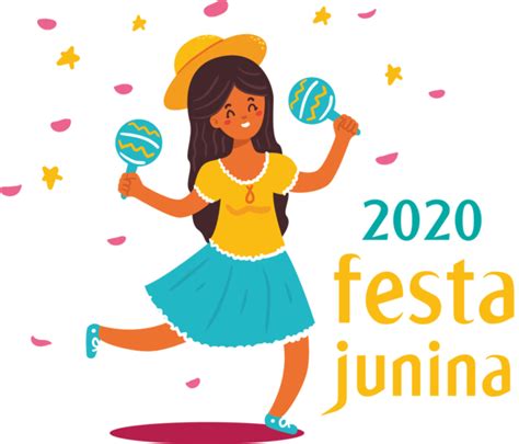 Festa Junina Logo Cartoon Design for Brazilian Festa Junina for Festa Junina - 5254x4488