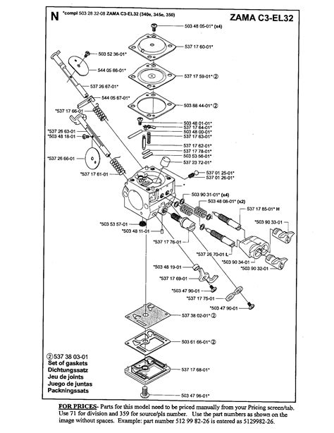 Husqvarna 340 Chainsaw Parts Diagram | Reviewmotors.co