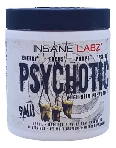 Pre Entreno Psychotic Saw Series Insane Labz 30 Serv Grape | MercadoLibre