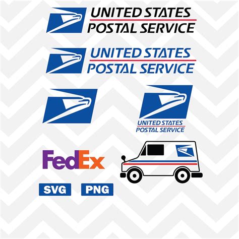 USPS logo United States Postal Service Logo SVG delivery | Etsy