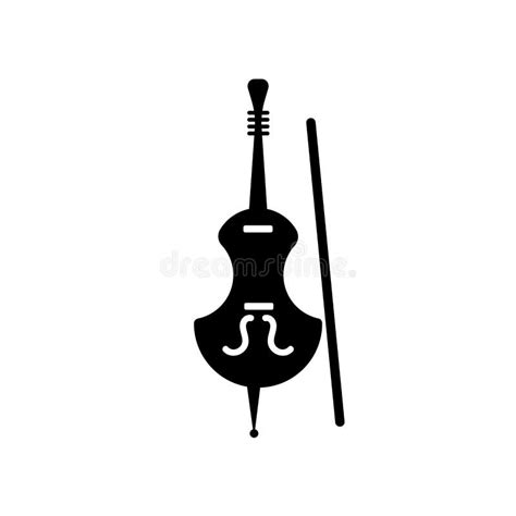 Cellist Logo Template. Cello Line Vector Design Stock Vector ...