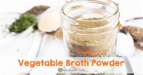 Powdered Vegetable Broth Recipe | All Purpose Seasoning