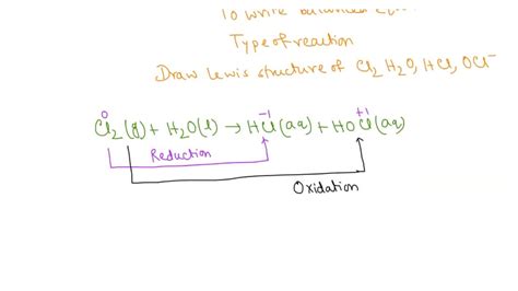 SOLVED: The reaction of chlorine gas with water results in the ...