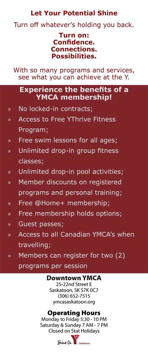 Membership - YMCA OF SASKATOON Join the YMCA of Saskatoon