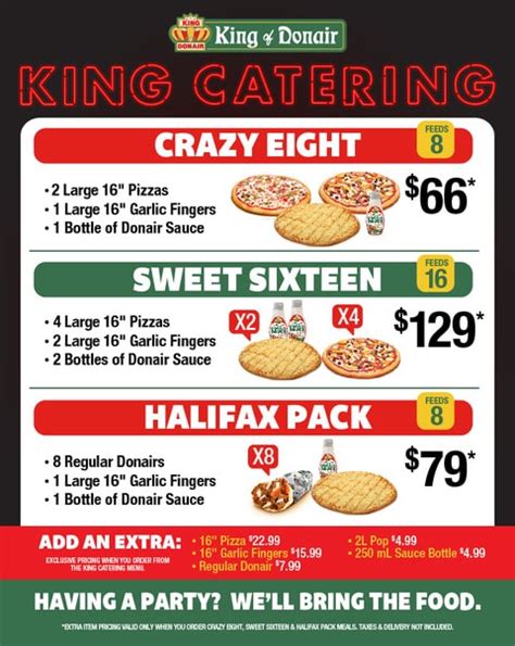 Catering - King of Donair