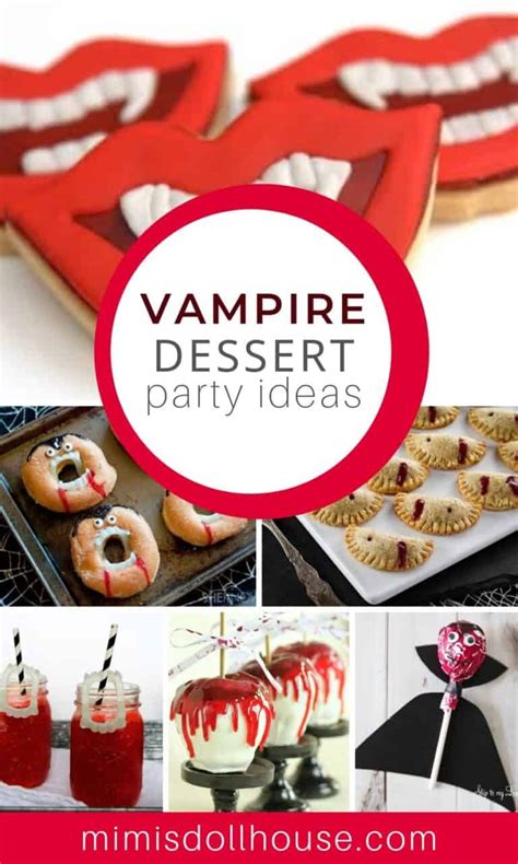 Halloween: Vampire Themed Party Food Ideas - Mimi's Dollhouse