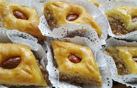 Algerian Recipes : The most beautiful and best Algerian baklava in the ...